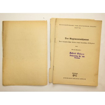 Kriegsbücherei der deutschen Jugend, Heft 28, “Der Regimentsadjutant”. Espenlaub militaria
